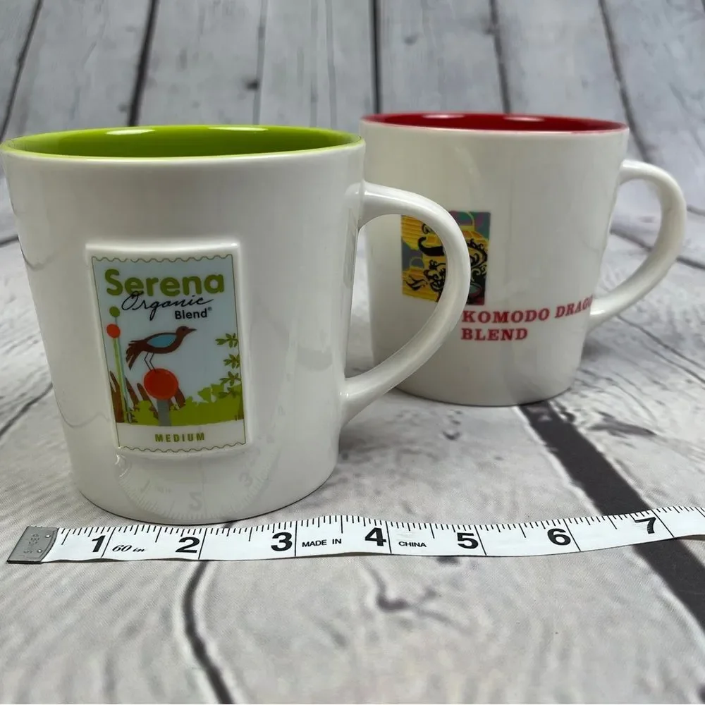 STARBUCK set of 2 ceramic mugs Regional Collection 2006 - Picture 9 of 10